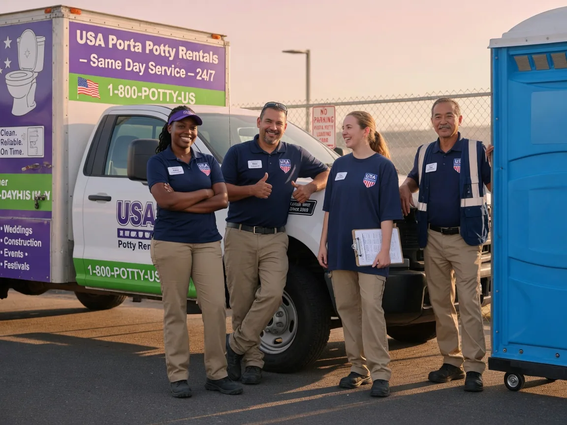 Porta Potty Rental company in Littlerock, CA